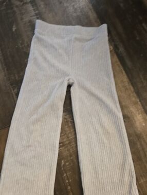 OshKosh B'gosh Ribbed Kids Leggings in Light Gray